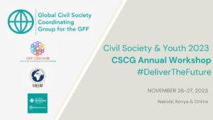 Atelier annuel d’engagement de la société civile et des jeunes au GFF  
